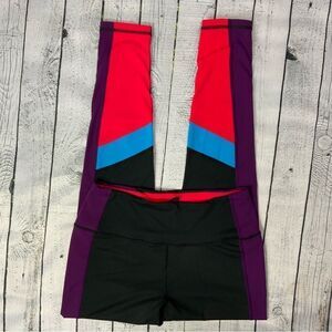 VICTORIA’S SECRET SPORT Color block leggings